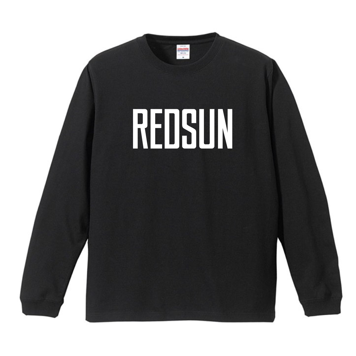 [REDSUN] REDSUN A / Black Long Sleeve Tee