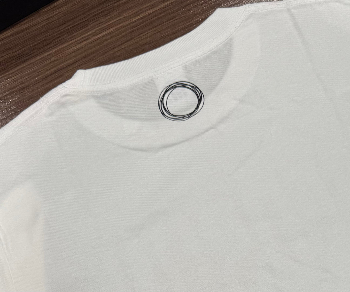 [REDSUN] REDSUN A / White Long Sleeve Tee / Black Logo