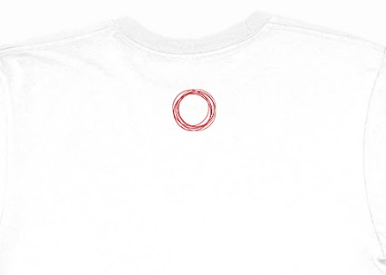 [REDSUN] REDSUN A / White Long Sleeve Tee / Red Logo
