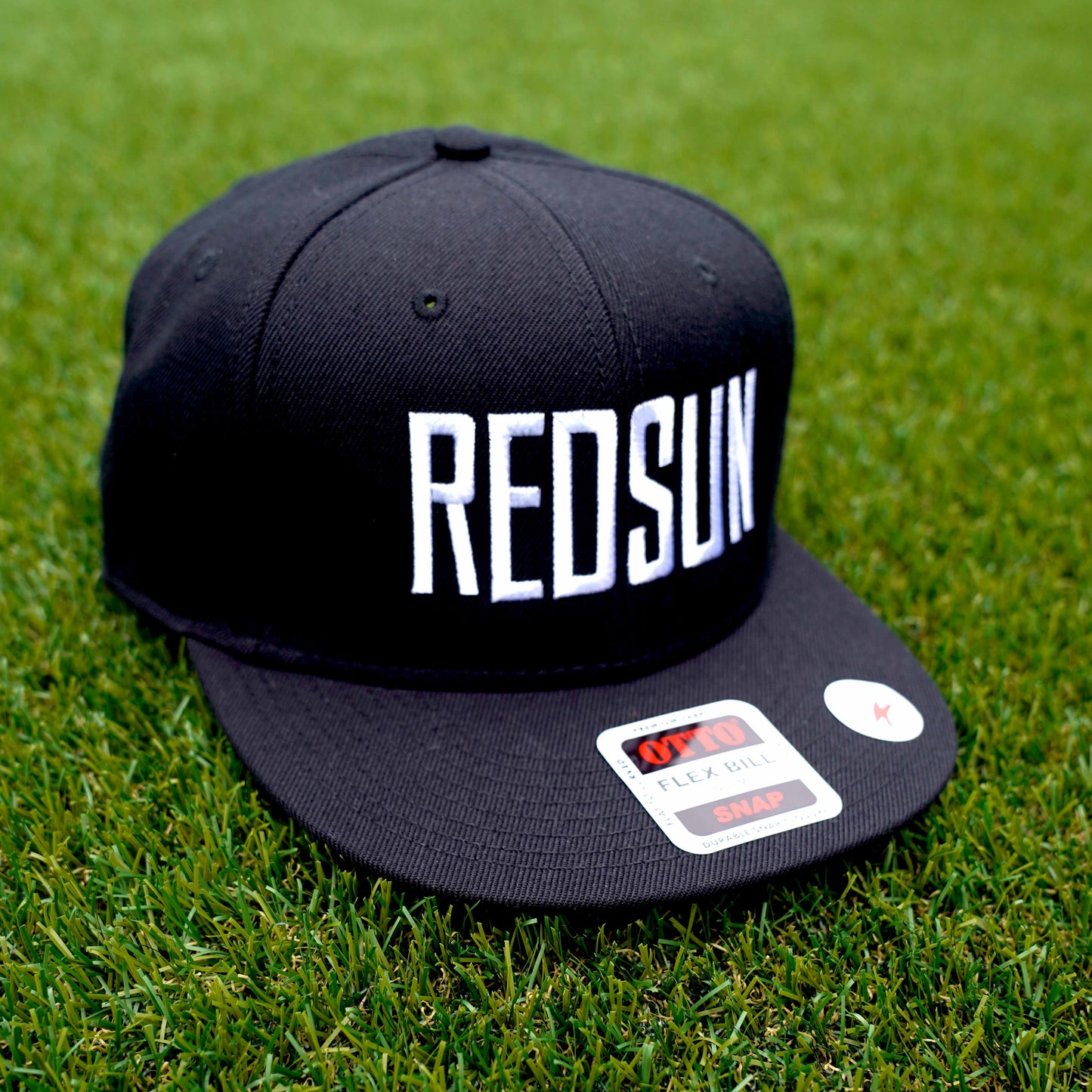 NEW [REDSUN] logo cap / Black