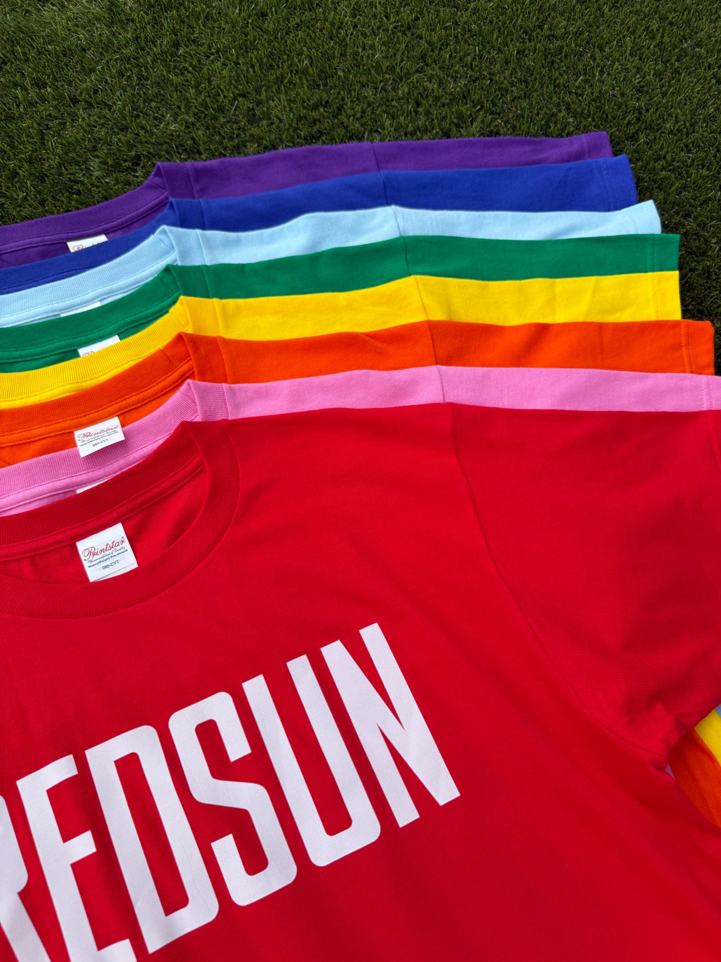[REDSUN] REDSUN カラーT