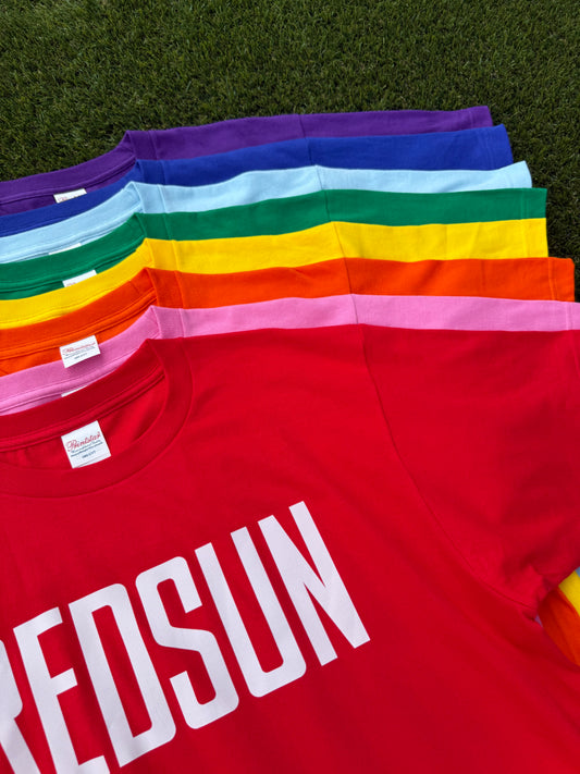[REDSUN] REDSUN カラーT