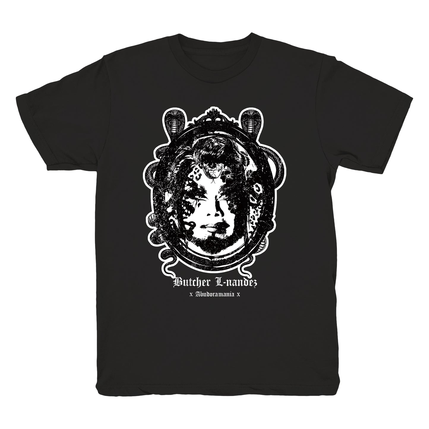 [阿武虎 コラボTシャツ] butcher / black