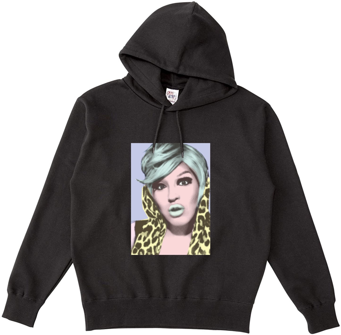 [Abudora Hoodie] Pastel / black