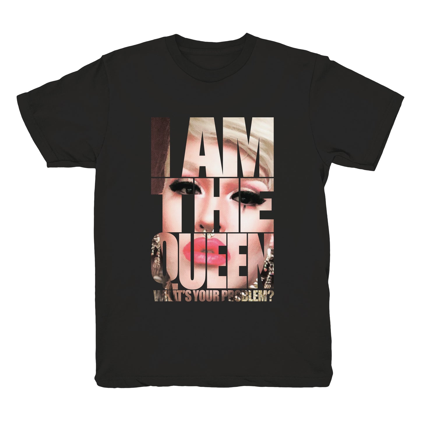 [阿武虎 Tシャツ] QUEEN / black